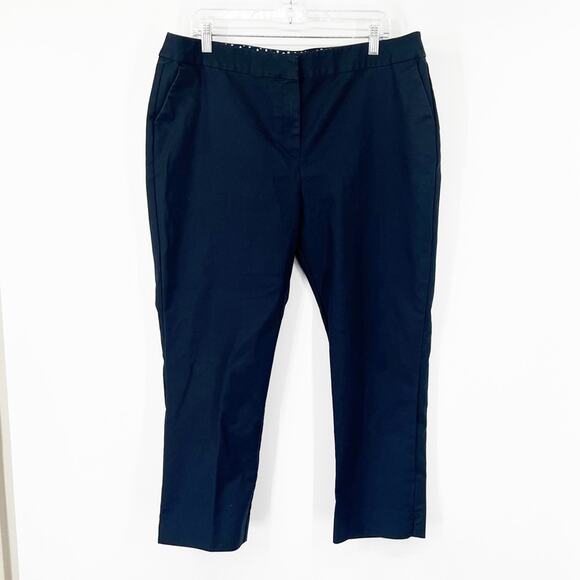 Boden High Rise Richmond Trouser Pants in Navy - Picture 1 of 5
